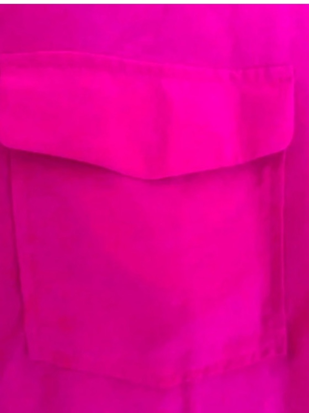 Tommy Bahama Silk Magenta “June” Relaxed Fit Button Down Blouse - Picture 3 of 7